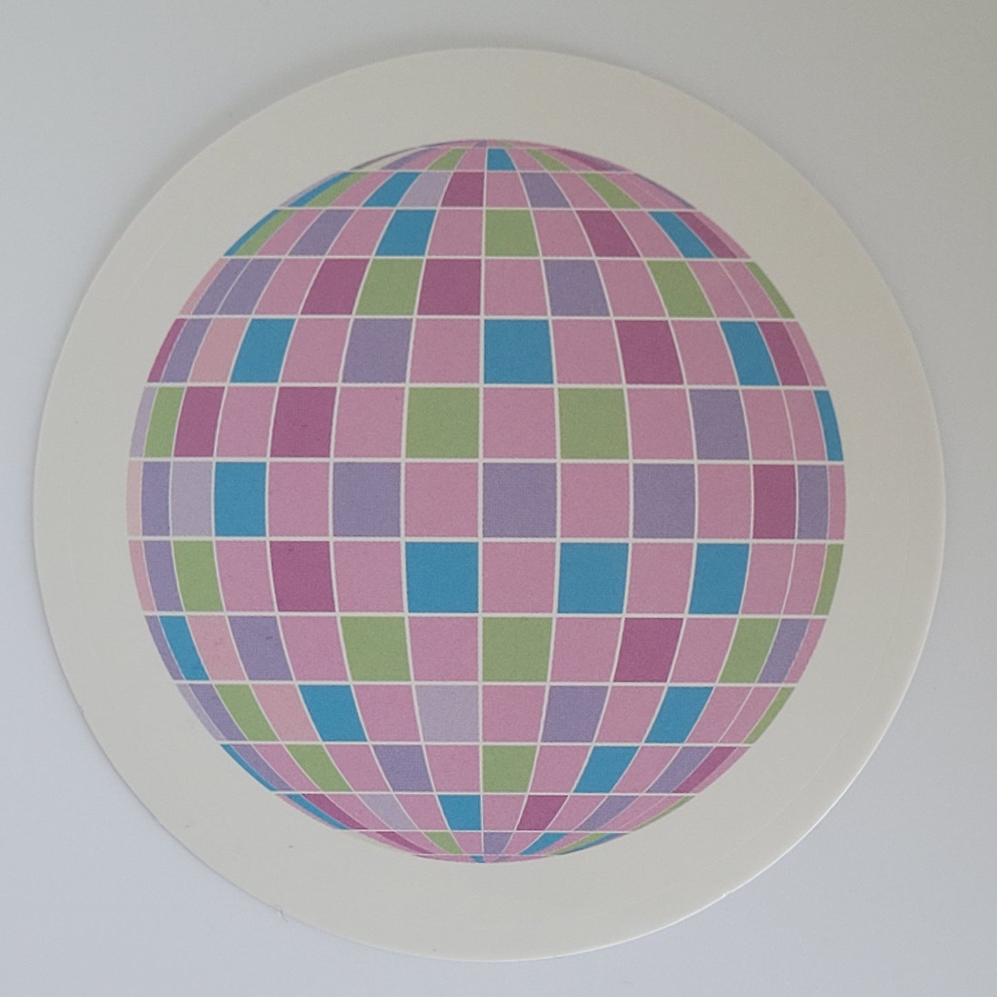 (Children's Corner) Color Disco Ball Vinyl Sticker