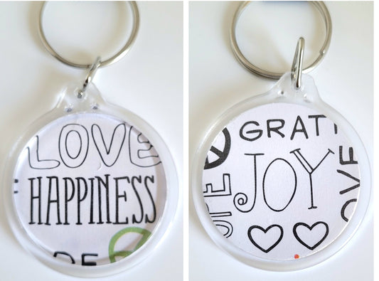 (Believe Collection) Plastic Keychains