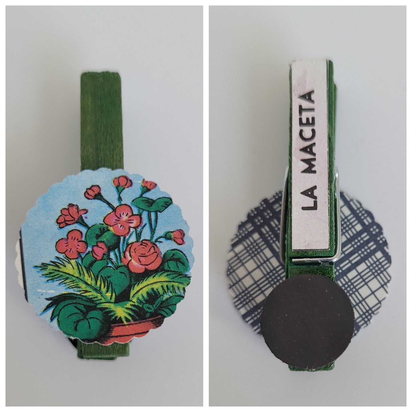 (Mex-I-Can Collection) Mini Loteria Clip Magnets