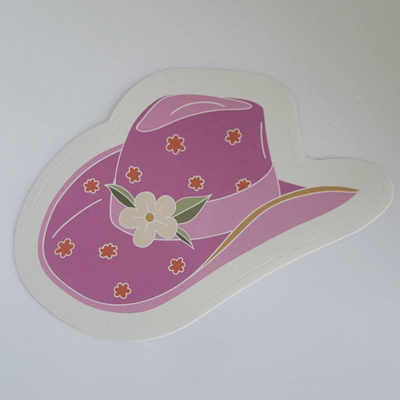 (Children's Corner) Cowgirl Vinyl Stickers