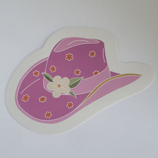 (Children's Corner) Cowgirl Vinyl Stickers