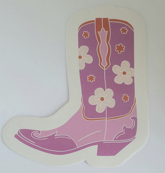 (Children's Corner) Cowgirl Vinyl Stickers