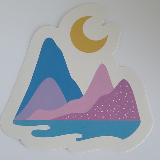 (Children's Corner) Mountains Vinyl Stickers