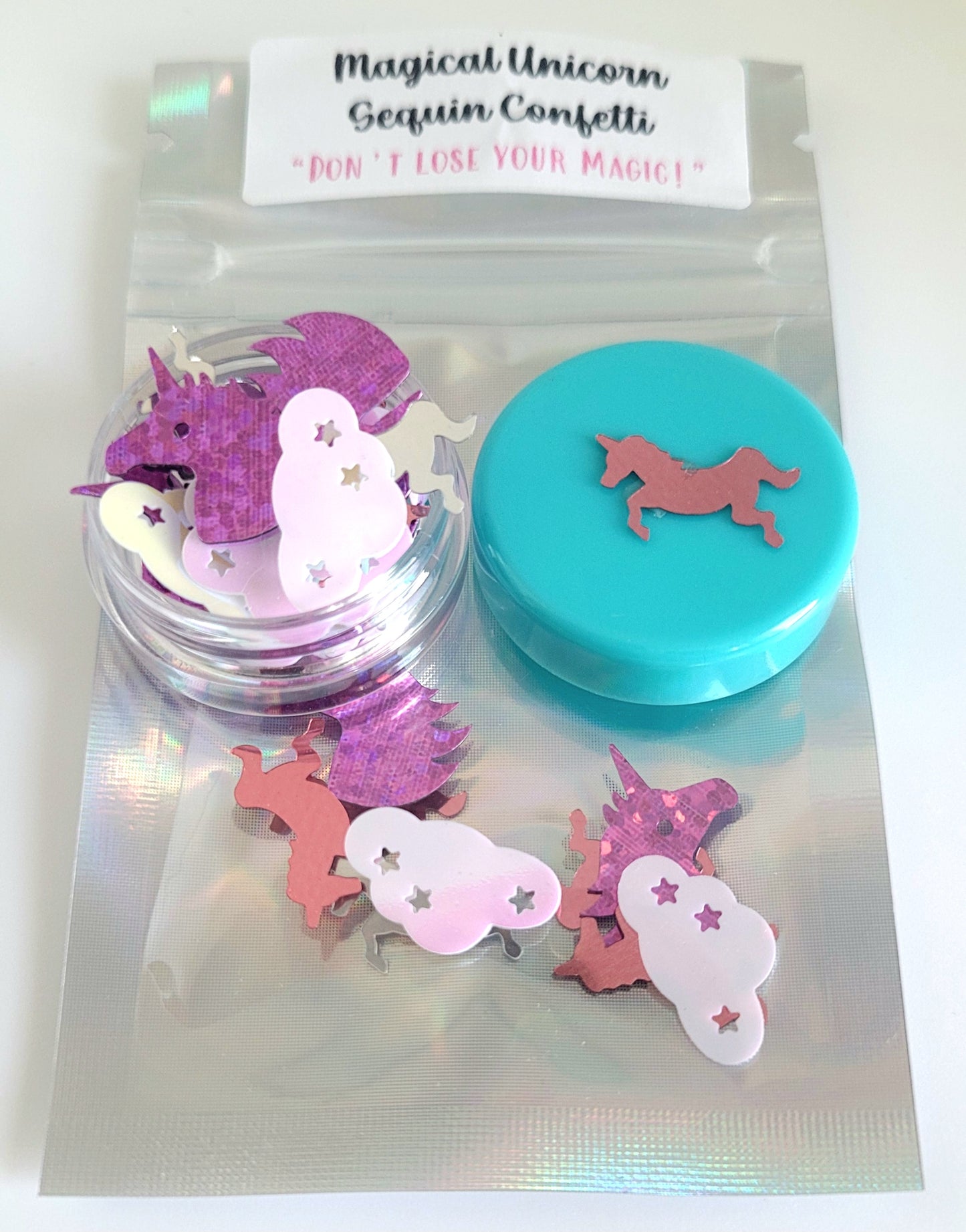 (Believe Collection) Magical Unicorn Sequin Confetti