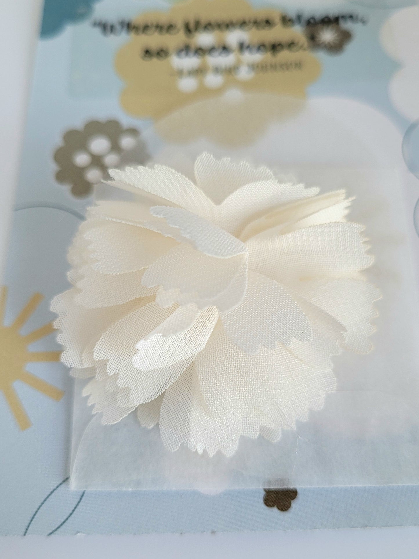 (Believe Collection) "Hope" Flower Card