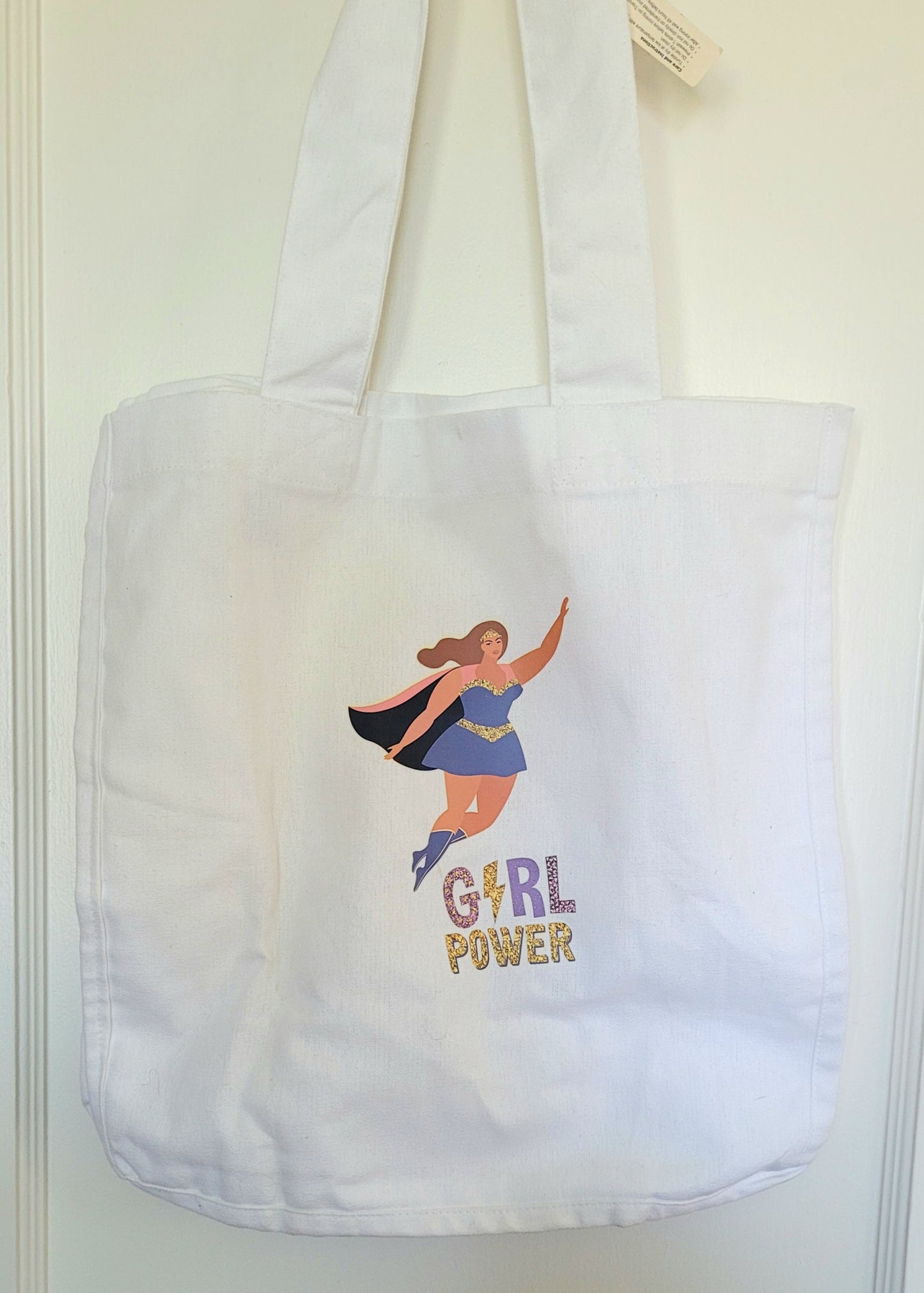 (Believe Collection) "Girl Power" Tote Bag
