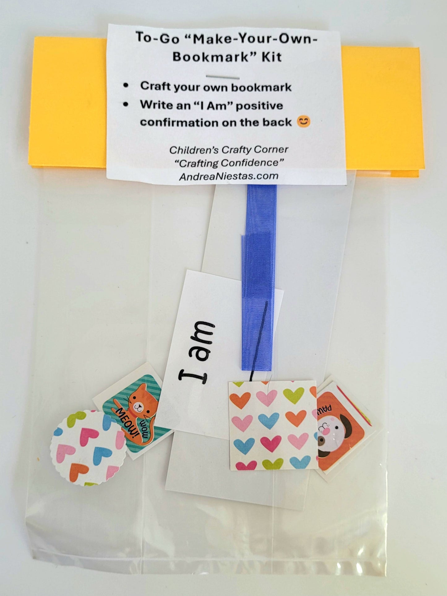 (Children's Corner) Kids' Make-Your-Own-Bookmark Kit **SALE**