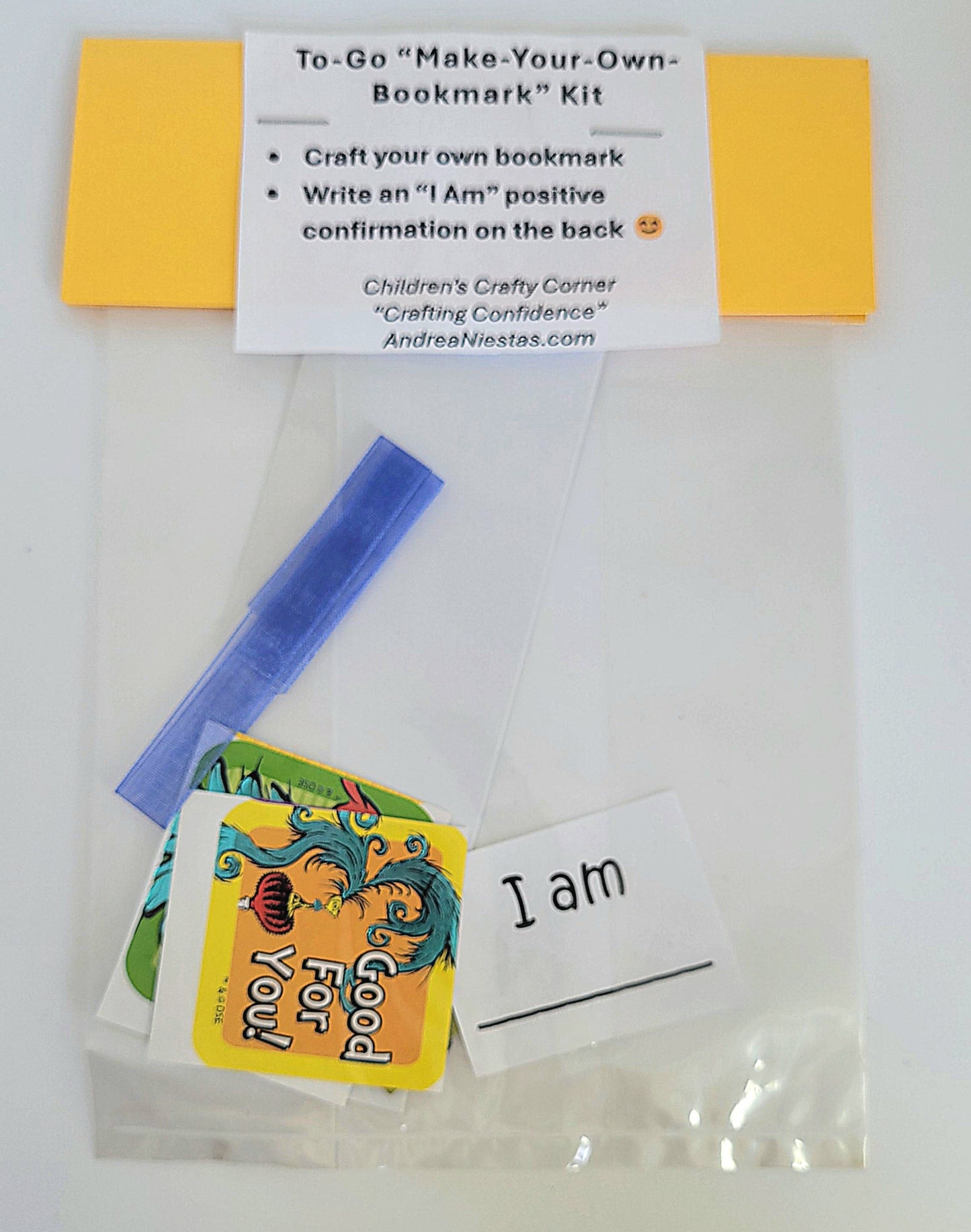(Children's Corner) Kids' Make-Your-Own-Bookmark Kit **SALE**