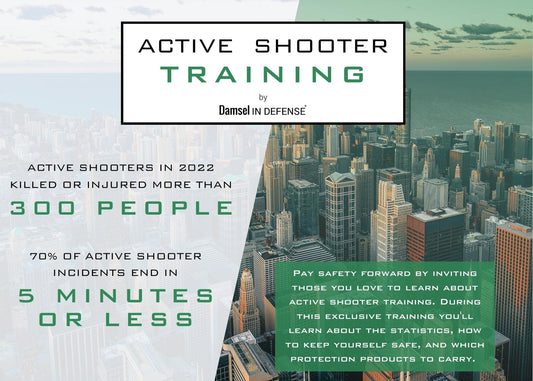 (Damsel Safety Education Series) "Active Shooter Safety" and "Human Trafficking Awareness"