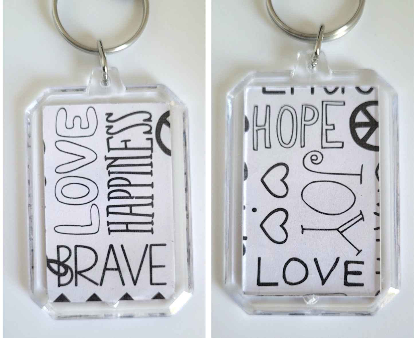 (Believe Collection) Plastic Keychains