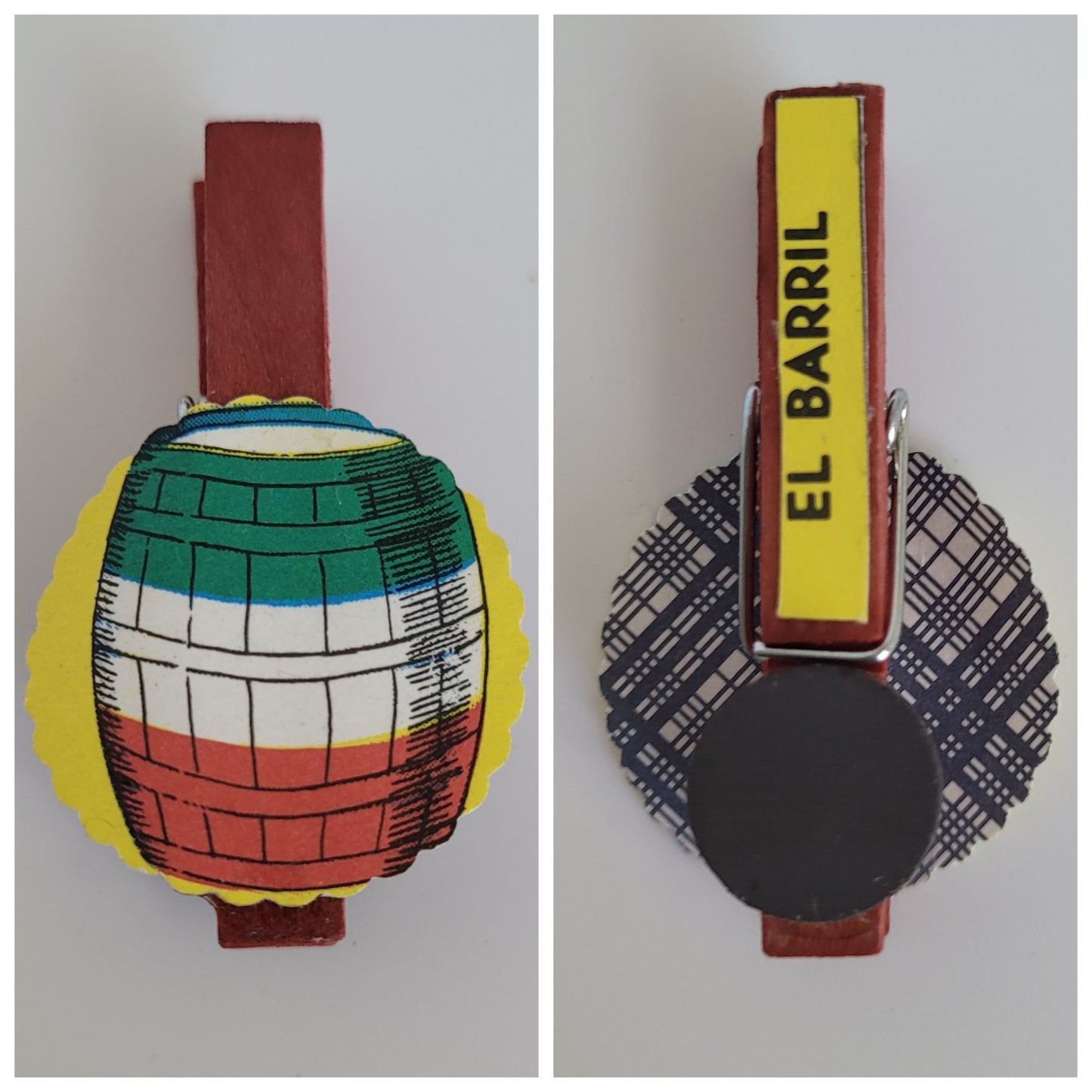 (Mex-I-Can Collection) Mini Loteria Clip Magnets