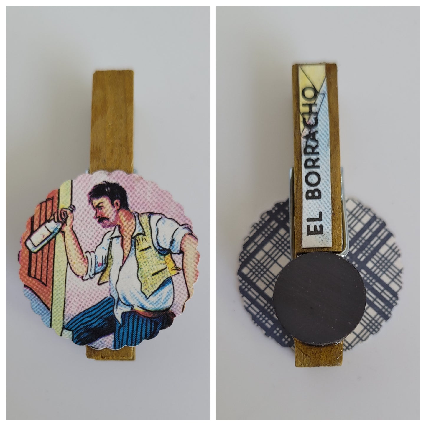 (Mex-I-Can Collection) Mini Loteria Clip Magnets