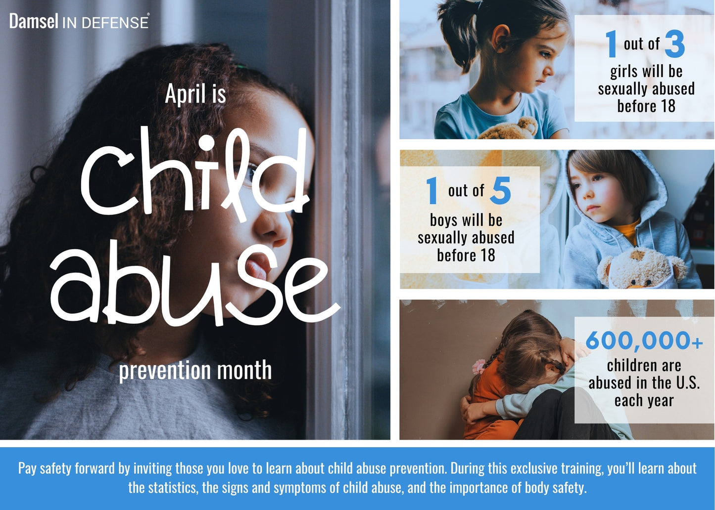 (Damsel Safety Education Series) "Child Abuse Prevention" and "Abduction Prevention"