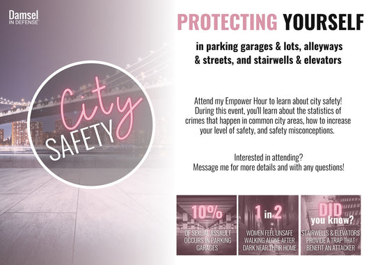 (Damsel Safety Education Series) "City Safety" and "Situational Awareness"