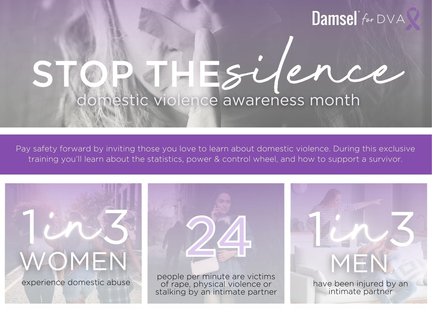 (Damsel Safety Education Series) "Domestic Violence Awareness" and "Teen Dating Violence""