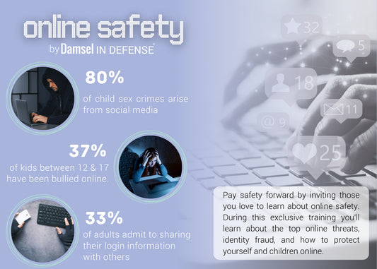 (Damsel Safety Education Series) "Home Invasion" and "Online Safety"