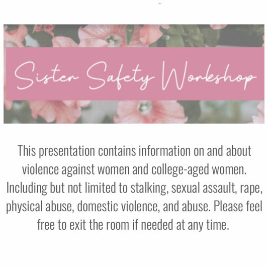 (Damsel Safety Education Series) "Sister Safety" and "10 Safety Mistakes"